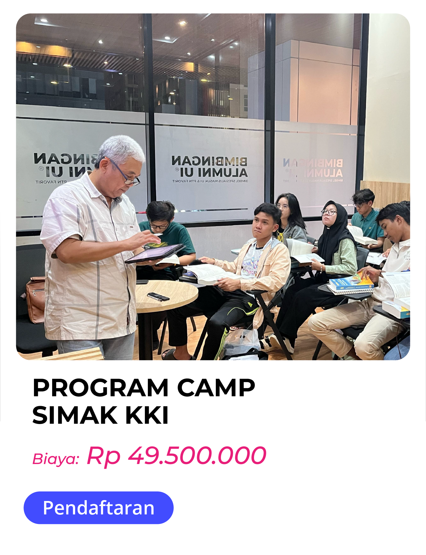 SUCCESS CAMP SIMAK KKI UI (KARANTINA 1 BULAN PERSIAPAN TOTAL SIMAK KKI UI 2026) 